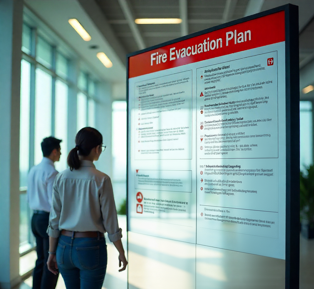 Fire Evacuation Plan for Workplace