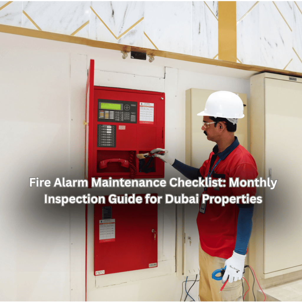 Fire alarm maintenance