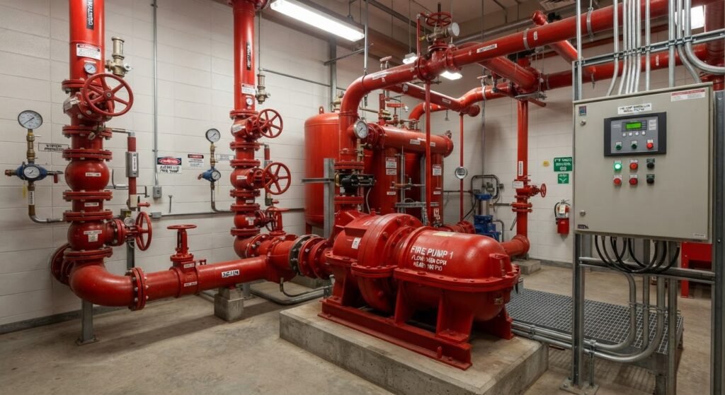 fire fighting system installation UAE